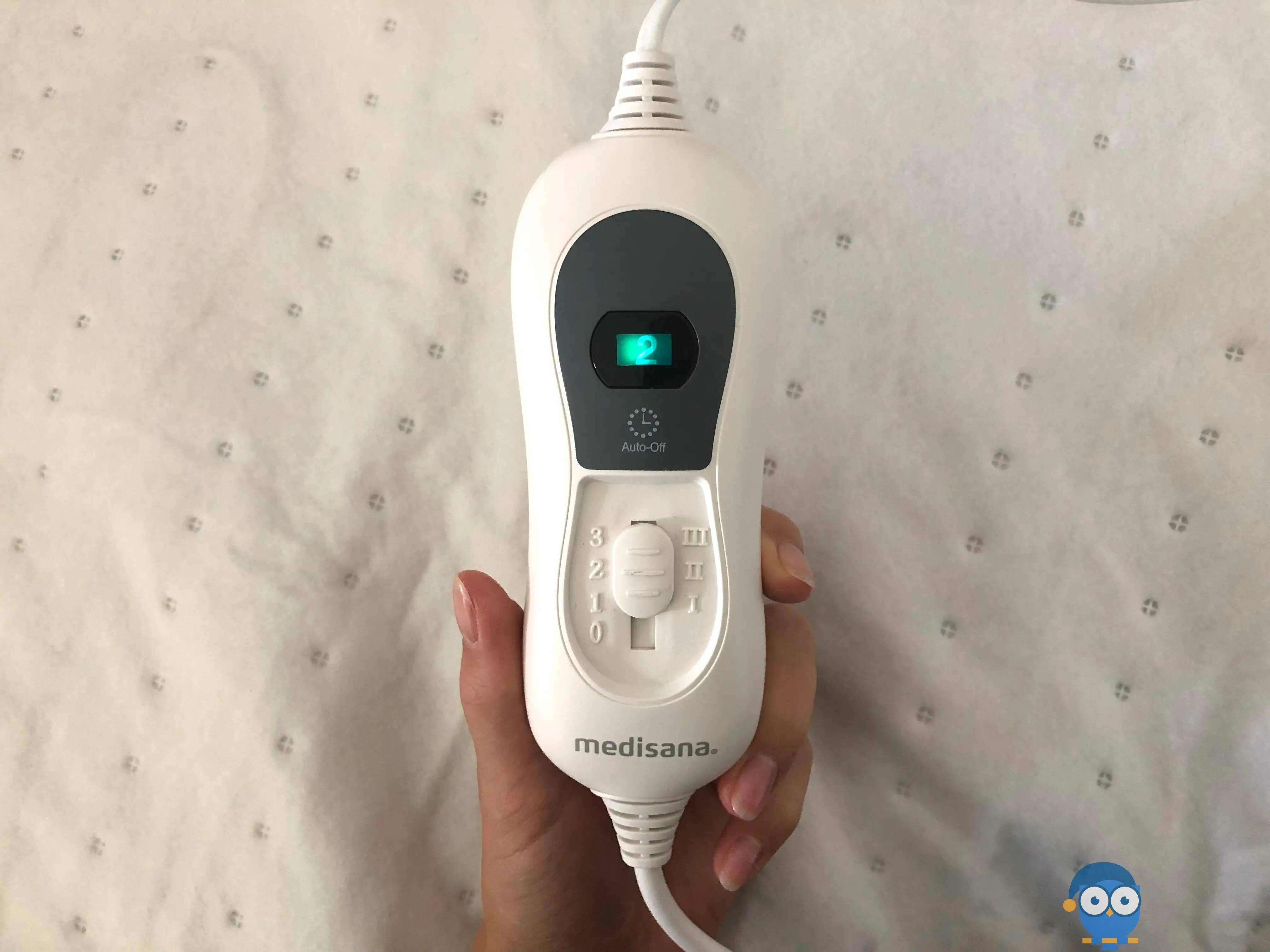 Medisana Wärmeunterbett Test: Bedienung